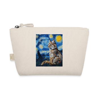 Lynx style Van Gogh étoilé - Trousse biologique - nature - Devant