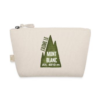 Ich mag den MONT BLANC auf 4810 m Höhe - Bio-Täschchen - Natur - Vorne