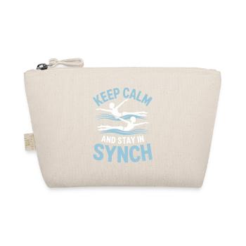 Synchronschwimmen Kunstschwimmen Wassersport - Bio-Täschchen - Natur - Vorne