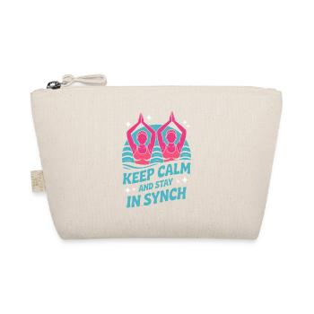 Synchronschwimmen Kunstschwimmen Wassersport - Bio-Täschchen - Natur - Vorne