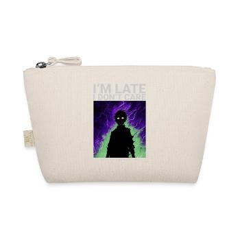 Je suis en retard je m’en fous Spruch gamer phonk esthétique - Trousse biologique - nature - Devant