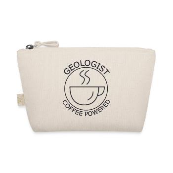 Geologist Coffee Powered Geology - Bio-Täschchen - Natur - Vorne