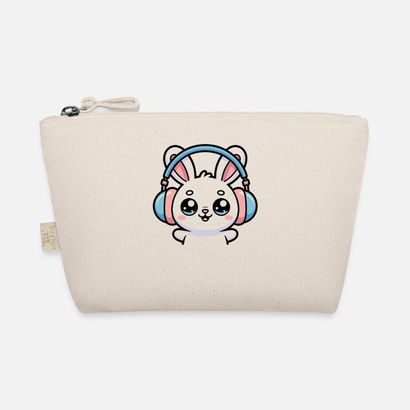 Lapin avec un casque pour les mélomanes Trousse biologique