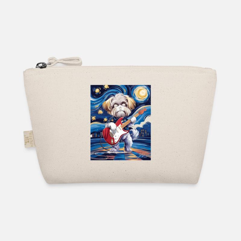 Starry Night Maltese Organic Pouch