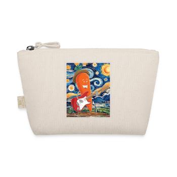 Carrot in the sea of stars with guitar - Organic Pouch - nature - Front