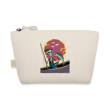 Skeleton angler at sunset dolphinfish mahi - Organic Pouch - nature - Front