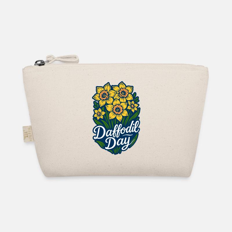 Daffodil Day - Cancer Awareness Tag Bio-Täschchen