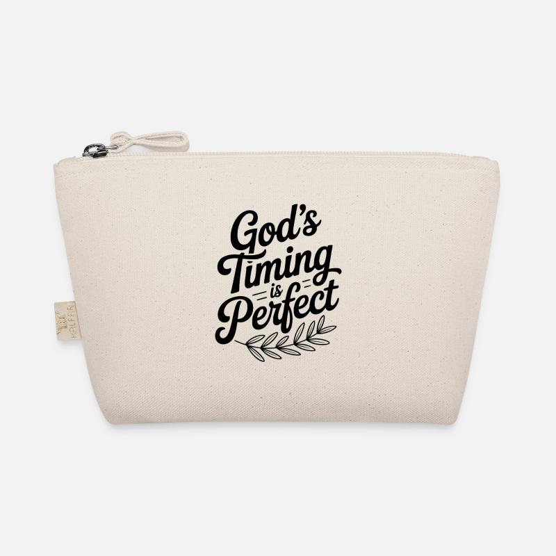 God’s Timing is Perfect Organic Pouch