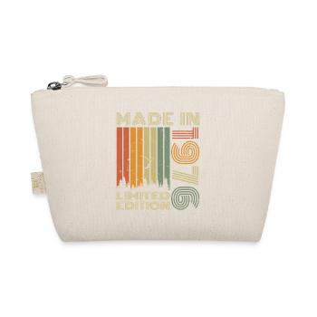 1976 Vintage Retro Geburtstagsgeschenk - Bio-Täschchen - Natur - Vorne