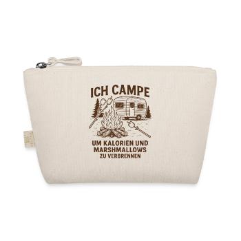 I Camp For Calories And Marshmallows - Organic Pouch - nature - Front
