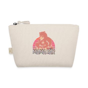 Bald Mama MOTHER BEAR Lustiges - Bio-Täschchen - Natur - Vorne