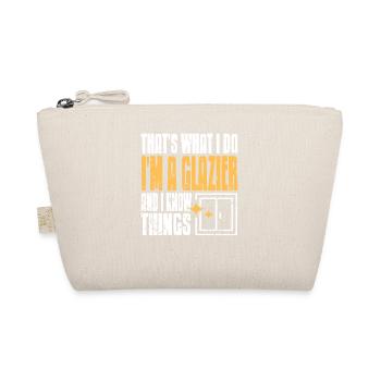 Propulsé par Glass Retro Window Worker Glazier Pride - Trousse biologique - nature - Devant