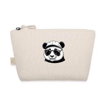Dessin animé cool d'un panda avec des lunettes de soleil - Trousse biologique - nature - Devant