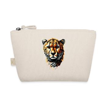 Gepard Cheetah Raubkatze Katzen Liebhaber Geparden - Bio-Täschchen - Natur - Vorne