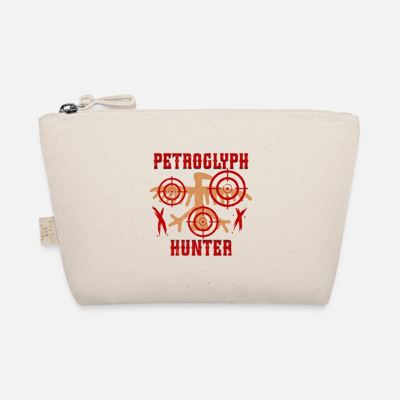 Petroglyph Hunter Petroglyphen Piktogramme Bio-Täschchen