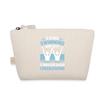 Synchronschwimmen Kunstschwimmen Wassersport - Bio-Täschchen - Natur - Vorne