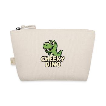 Cheeky Dino, dinosaure vert effronté de dessin animé - Trousse biologique - nature - Devant