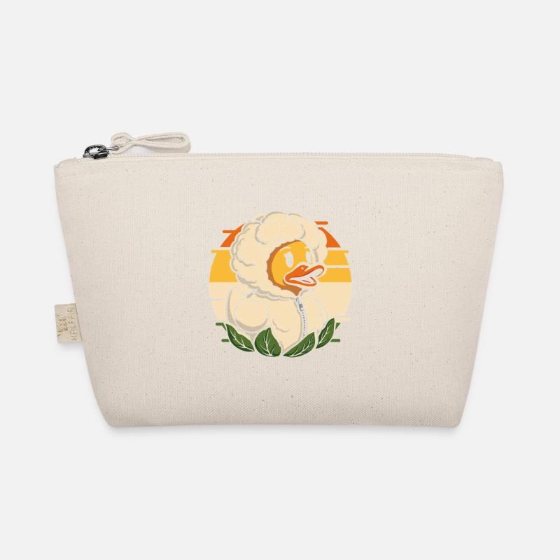 Cuddly duck head with cauliflower Organic Pouch
