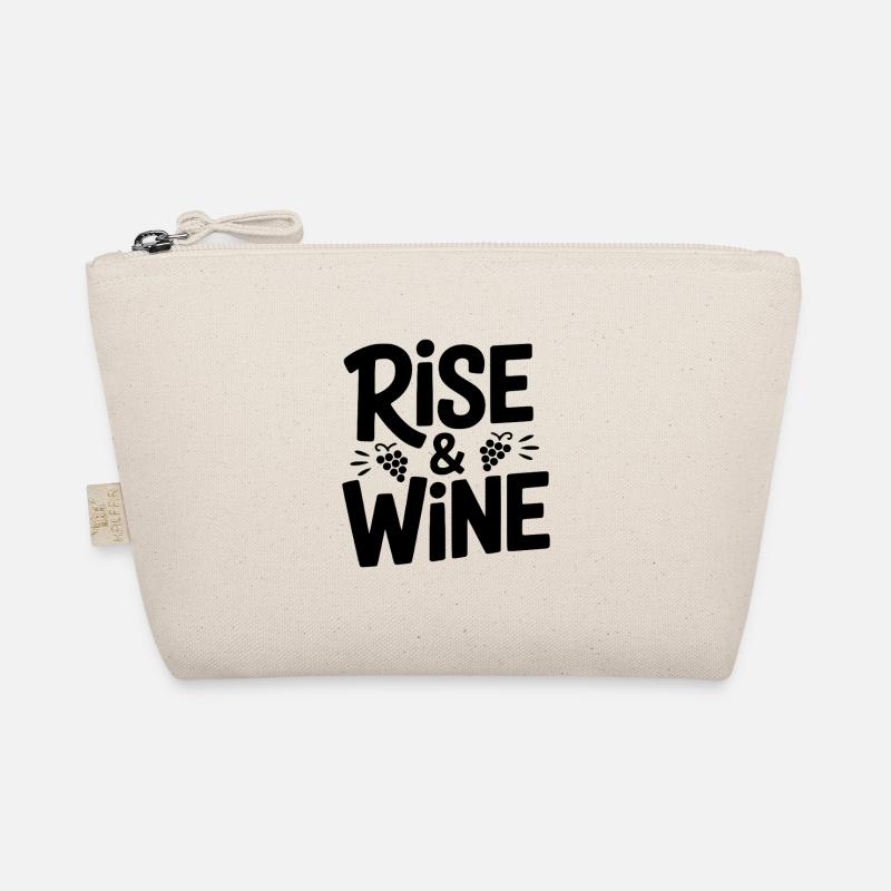 Aufstieg und Wein Bio-Täschchen