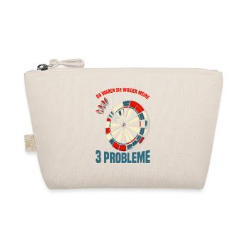 Darts Dart Dartboard Dartboard Dart Player - Organic Pouch - nature - Front