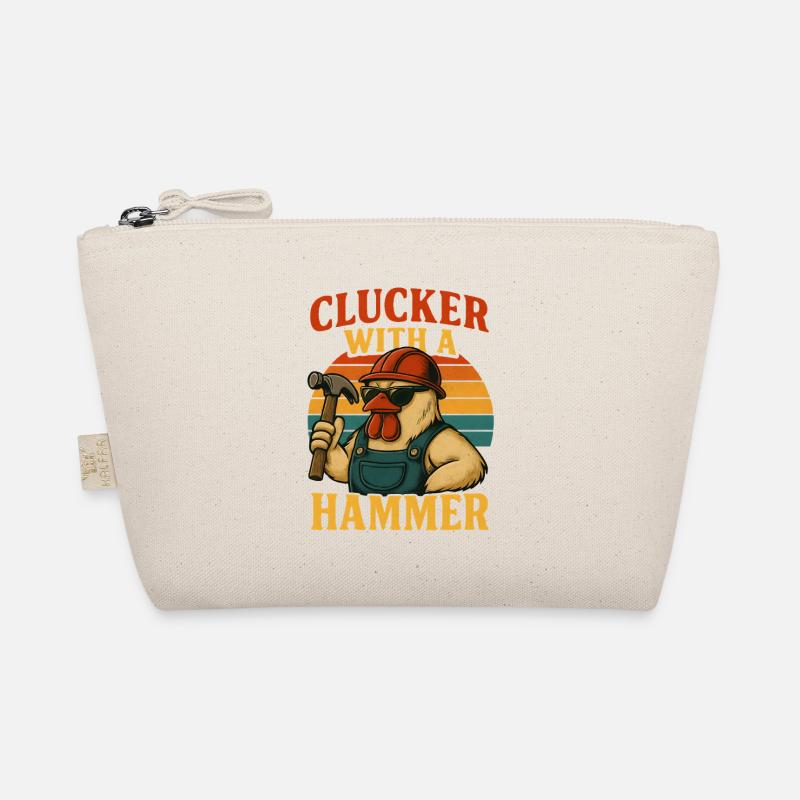 Bauhuhn – Clucker With A Hammer Bio-Täschchen