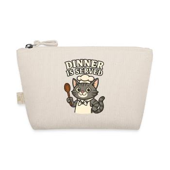 Cook Cat – Dinner is Served - Organic Pouch - nature - Front