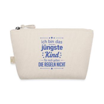 I'm the youngest child, rules don't apply - Organic Pouch - nature - Front
