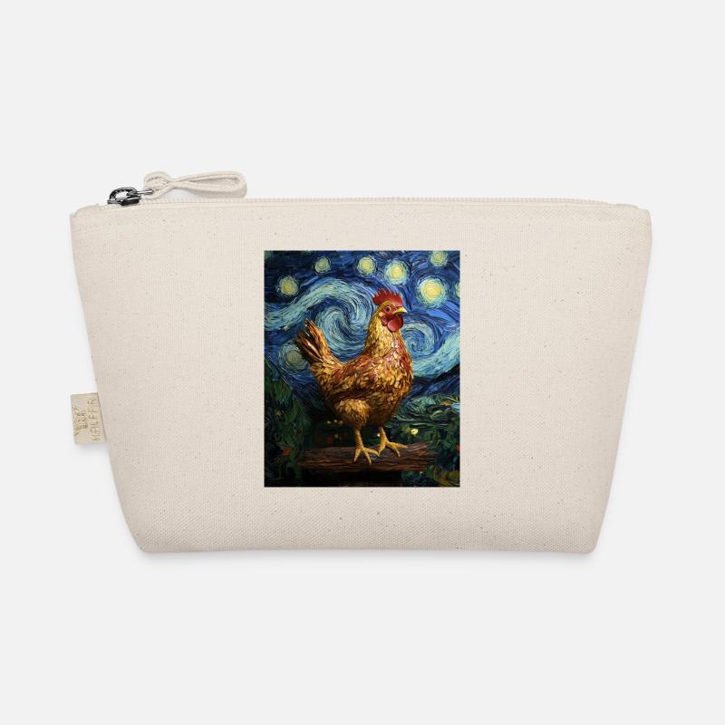 Poulet Coq Poulets Style Van Gogh Étoilé Trousse biologique