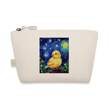 Poussin Poulet Coq Style Van Gogh Étoilé - Trousse biologique - nature - Devant