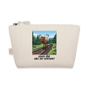 Sorry train - Emil has right of way here - Organic Pouch - nature - Front