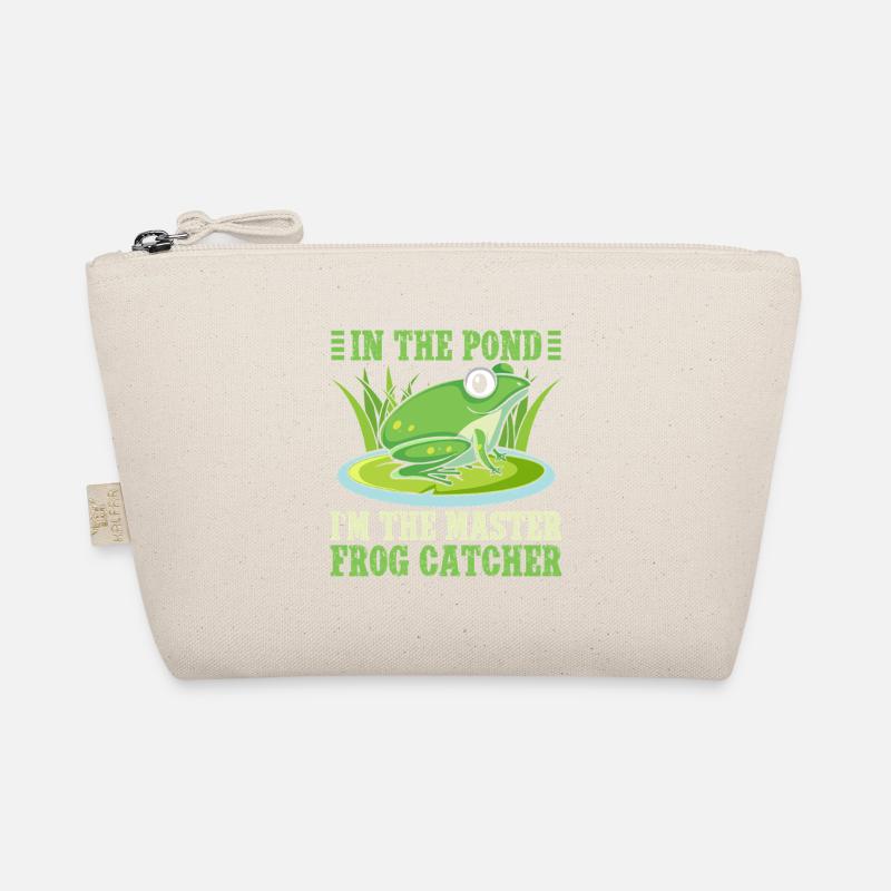 Frog Catcher In The Pond Master Catcher Frog Organic Pouch
