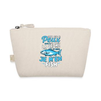 Fishing humour and fish passion - Organic Pouch - nature - Front