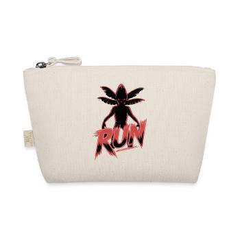 Ausreißer Spinne Graffiti Design - Bio-Täschchen - Natur - Vorne