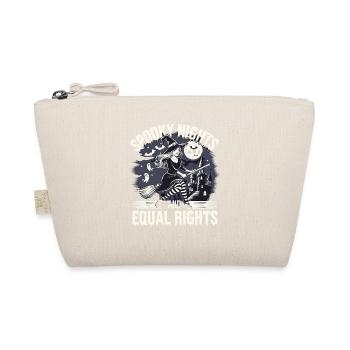 Spooky Nights and Same Right Witch - Organic Pouch - nature - Front