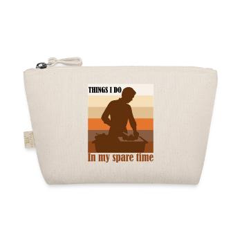 Things i do in my spare Humoristische de Cuisine - Organic Pouch - nature - Front