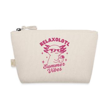 Relaxolotl Summer Vibes - Organic Pouch - nature - Front