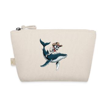 Squelette de cow-boy sur baleine à bosse - Trousse biologique - nature - Devant