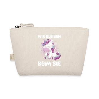 Mallorca WE STAY WITH YOU Anti Flirt Funny - Organic Pouch - nature - Front