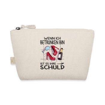 Beste Freundin Geschenk Partnerlook Mädelsabend - Bio-Täschchen - Natur - Vorne