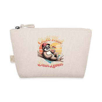 Chill Time Your Life Sloth Relaxation - Organic Pouch - nature - Front