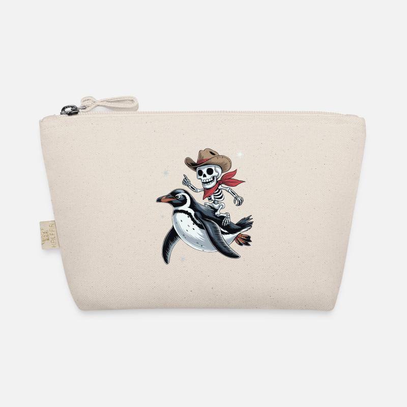 Pingouin câlin avec cavalier de crâne Trousse biologique