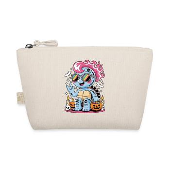 Punk Rocker Halloween Tortue avec lunettes de soleil - Trousse biologique - nature - Devant