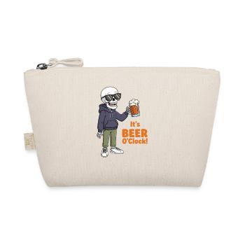 Squelette avec bière et lunettes de soleil - Trousse biologique - nature - Devant