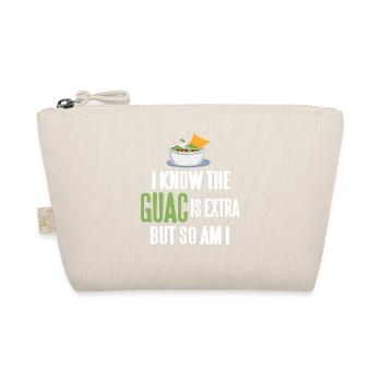 Guacamole Is Life Funny Snack Chip Dip Meme - Bio-Täschchen - Natur - Vorne