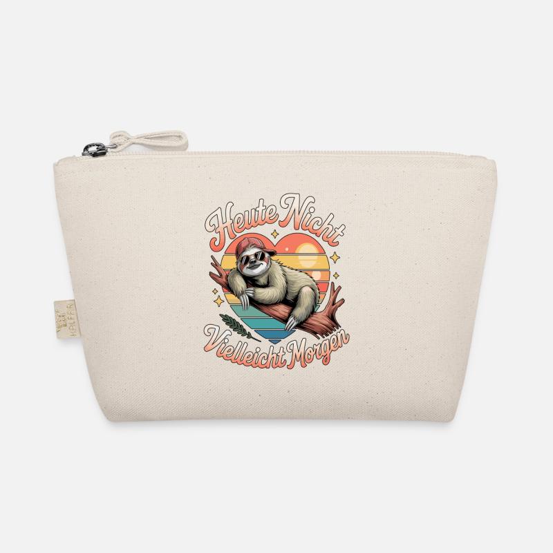 Not today maybe tomorrow sloth Organic Pouch