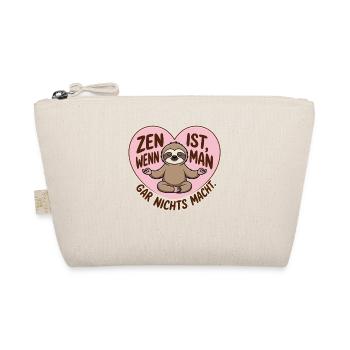 Le zen, c’est quand vous ne faites rien du tout - Trousse biologique - nature - Devant