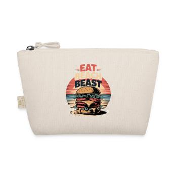 Burger Adventure on the Beach: Eat Beach Beast - Organic Pouch - nature - Front