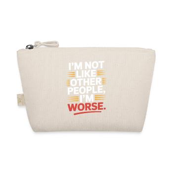 Je ne suis pas comme les autres, je suis pire Frech Gothic - Trousse biologique - nature - Devant
