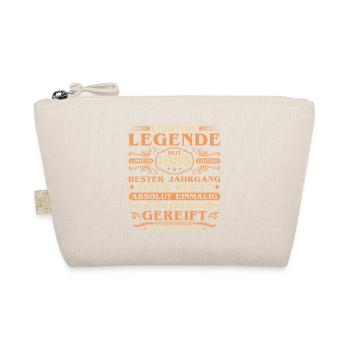 40th Birthday Born 1985 Vintage - Organic Pouch - nature - Front