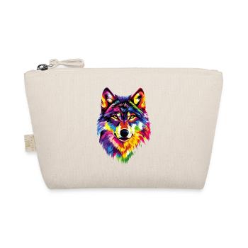 Wolf Love Wolves Wolf Pack Wolfhound Wild Wolf - Organic Pouch - nature - Front